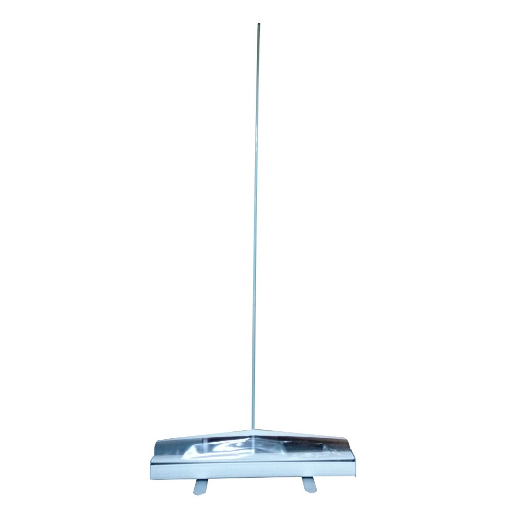 Product tags tarpaulin stand